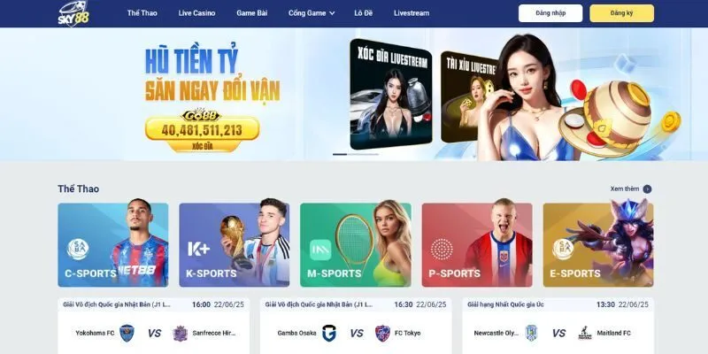 Điểm qua các thế mạnh nổi bật giúp Sky88 ghi điểm với người chơi